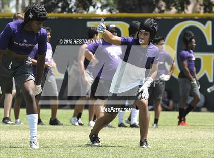 Thumbnail 1 in Charter Oak vs. Valencia (Battle at the Beach 7-on-7) photogallery.