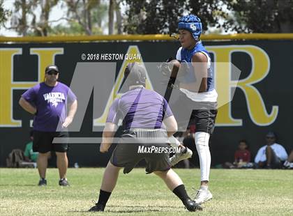Thumbnail 1 in Charter Oak vs. Valencia (Battle at the Beach 7-on-7) photogallery.