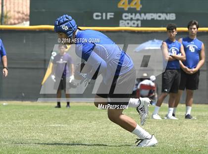 Thumbnail 3 in Charter Oak vs. Valencia (Battle at the Beach 7-on-7) photogallery.