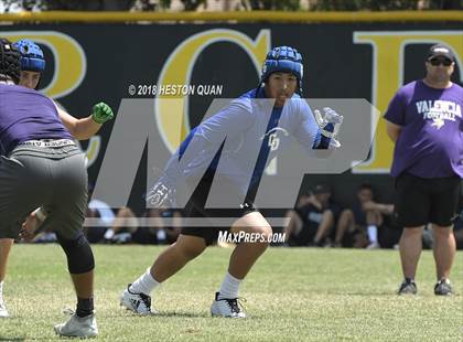 Thumbnail 3 in Charter Oak vs. Valencia (Battle at the Beach 7-on-7) photogallery.
