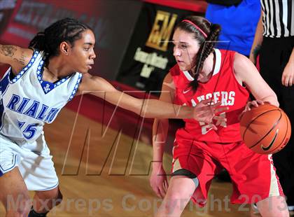 Thumbnail 3 in Orange Lutheran vs. Rialto (Nike Extravaganza) photogallery.