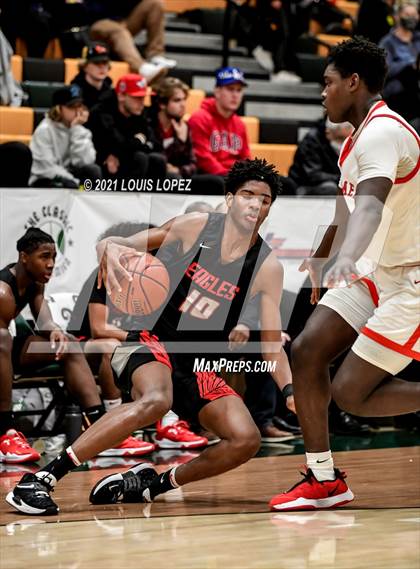 Thumbnail 2 in Etiwanda vs. American Fork (The Classic at Damien) Tournament photogallery.