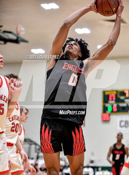 Thumbnail 2 in Etiwanda vs. American Fork (The Classic at Damien) Tournament photogallery.