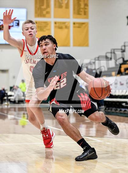 Thumbnail 2 in Etiwanda vs. American Fork (The Classic at Damien) Tournament photogallery.