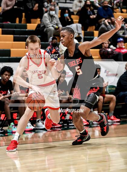 Thumbnail 2 in Etiwanda vs. American Fork (The Classic at Damien) Tournament photogallery.