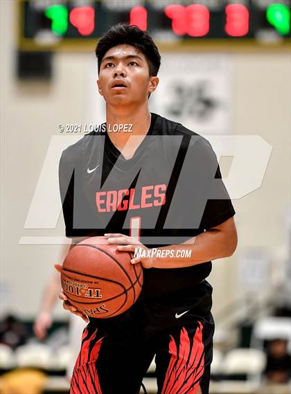 Thumbnail 2 in Etiwanda vs. American Fork (The Classic at Damien) Tournament photogallery.