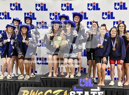 Thumbnail 3 in UIL 5A Swimming & Diving Finals (Awards) photogallery.