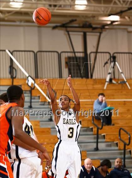 Thumbnail 3 in Fort Bend Bush v Second Baptist (McDonald's Texas Invitational) photogallery.
