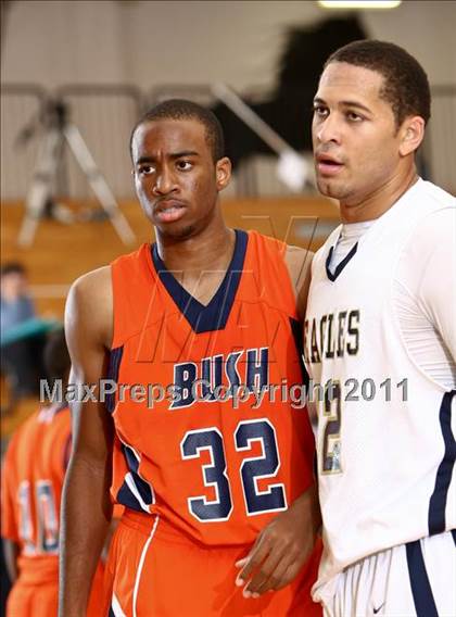 Thumbnail 3 in Fort Bend Bush v Second Baptist (McDonald's Texas Invitational) photogallery.