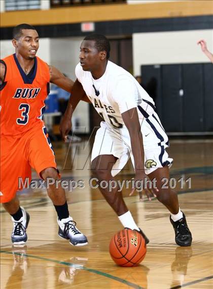 Thumbnail 2 in Fort Bend Bush v Second Baptist (McDonald's Texas Invitational) photogallery.