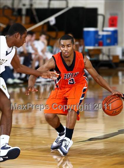 Thumbnail 3 in Fort Bend Bush v Second Baptist (McDonald's Texas Invitational) photogallery.