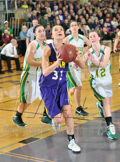 Thumbnail 2 in Eau Claire Immanuel Lutheran @ Clayton (WIAA D5 Regional Final) photogallery.