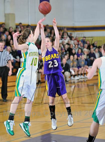 Thumbnail 3 in Eau Claire Immanuel Lutheran @ Clayton (WIAA D5 Regional Final) photogallery.