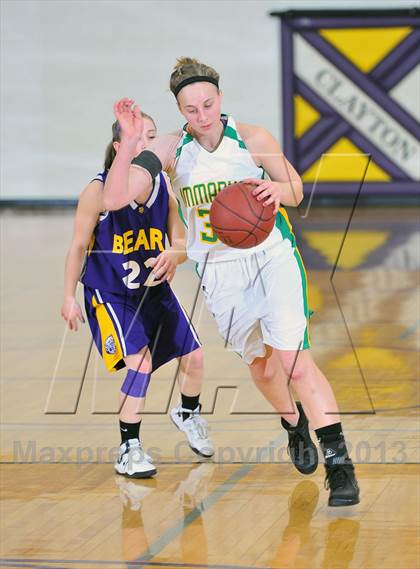 Thumbnail 2 in Eau Claire Immanuel Lutheran @ Clayton (WIAA D5 Regional Final) photogallery.