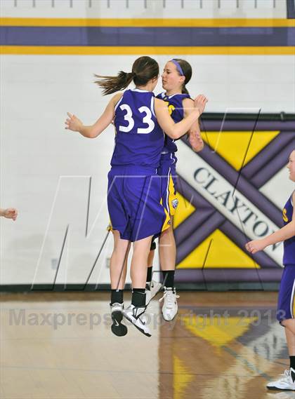 Thumbnail 3 in Eau Claire Immanuel Lutheran @ Clayton (WIAA D5 Regional Final) photogallery.