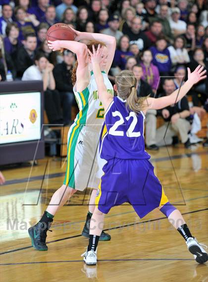 Thumbnail 2 in Eau Claire Immanuel Lutheran @ Clayton (WIAA D5 Regional Final) photogallery.
