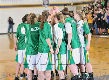 Thumbnail 1 in Eau Claire Immanuel Lutheran @ Clayton (WIAA D5 Regional Final) photogallery.