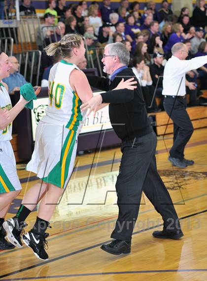Thumbnail 2 in Eau Claire Immanuel Lutheran @ Clayton (WIAA D5 Regional Final) photogallery.