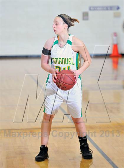 Thumbnail 3 in Eau Claire Immanuel Lutheran @ Clayton (WIAA D5 Regional Final) photogallery.