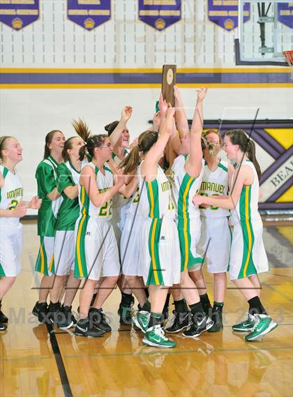 Thumbnail 3 in Eau Claire Immanuel Lutheran @ Clayton (WIAA D5 Regional Final) photogallery.