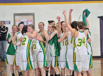 Thumbnail 3 in Eau Claire Immanuel Lutheran @ Clayton (WIAA D5 Regional Final) photogallery.