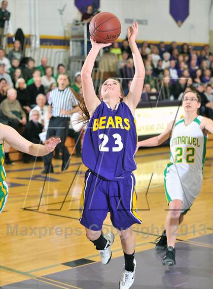 Thumbnail 1 in Eau Claire Immanuel Lutheran @ Clayton (WIAA D5 Regional Final) photogallery.