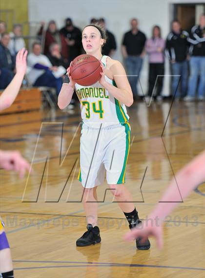 Thumbnail 3 in Eau Claire Immanuel Lutheran @ Clayton (WIAA D5 Regional Final) photogallery.