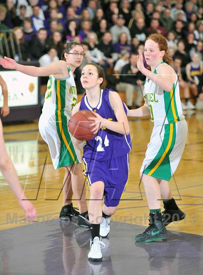 Thumbnail 2 in Eau Claire Immanuel Lutheran @ Clayton (WIAA D5 Regional Final) photogallery.