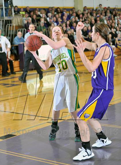 Thumbnail 1 in Eau Claire Immanuel Lutheran @ Clayton (WIAA D5 Regional Final) photogallery.