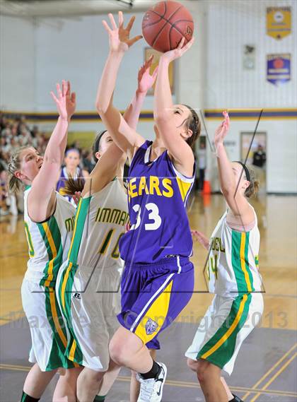 Thumbnail 1 in Eau Claire Immanuel Lutheran @ Clayton (WIAA D5 Regional Final) photogallery.