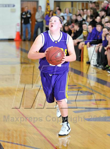 Thumbnail 2 in Eau Claire Immanuel Lutheran @ Clayton (WIAA D5 Regional Final) photogallery.