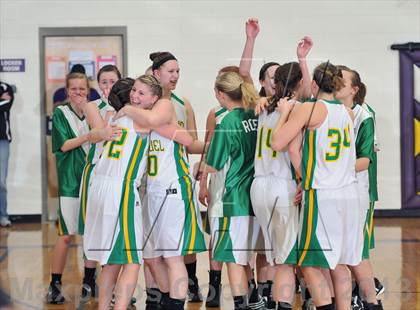 Thumbnail 2 in Eau Claire Immanuel Lutheran @ Clayton (WIAA D5 Regional Final) photogallery.