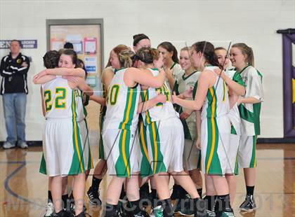Thumbnail 1 in Eau Claire Immanuel Lutheran @ Clayton (WIAA D5 Regional Final) photogallery.