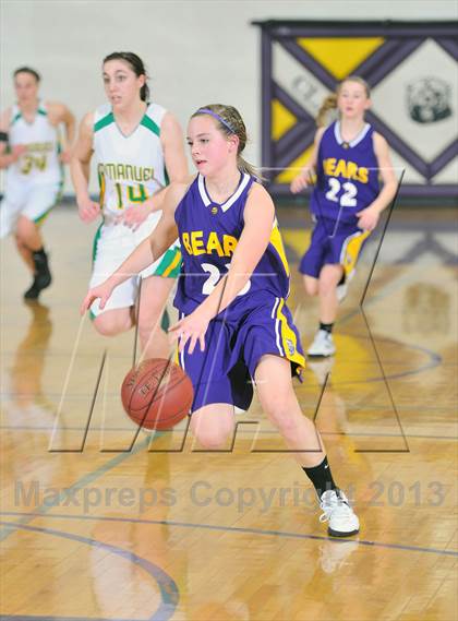 Thumbnail 1 in Eau Claire Immanuel Lutheran @ Clayton (WIAA D5 Regional Final) photogallery.