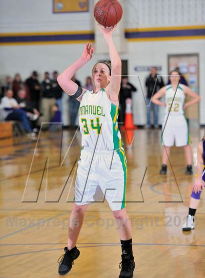 Thumbnail 3 in Eau Claire Immanuel Lutheran @ Clayton (WIAA D5 Regional Final) photogallery.