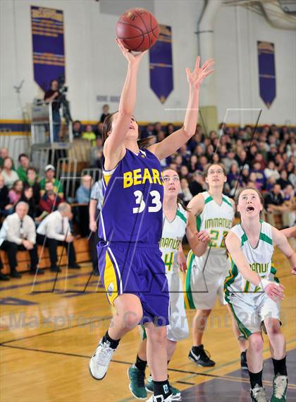Thumbnail 3 in Eau Claire Immanuel Lutheran @ Clayton (WIAA D5 Regional Final) photogallery.