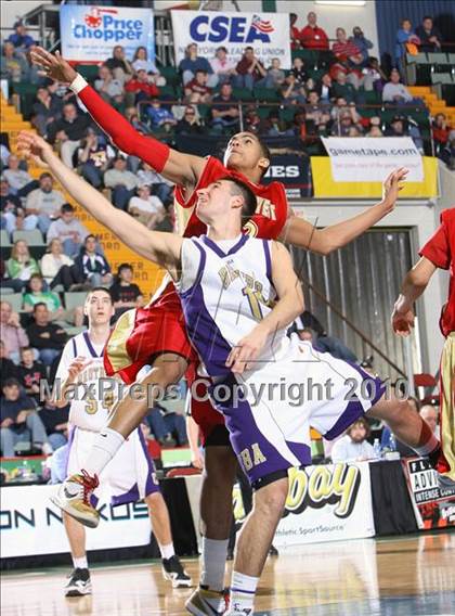 Thumbnail 1 in Half Hollow Hills West vs. Christian Brothers (NYSPHSAA Class AA Final) photogallery.