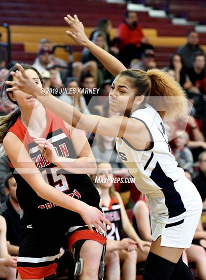 Thumbnail 2 in Calvary Chapel Christian vs Lincoln County (NIAA 2A Final) photogallery.