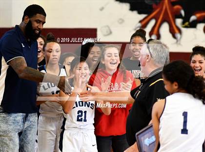 Thumbnail 3 in Calvary Chapel Christian vs Lincoln County (NIAA 2A Final) photogallery.