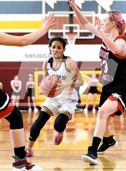 Thumbnail 3 in Calvary Chapel Christian vs Lincoln County (NIAA 2A Final) photogallery.