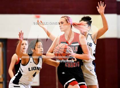 Thumbnail 3 in Calvary Chapel Christian vs Lincoln County (NIAA 2A Final) photogallery.