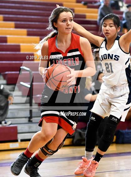 Thumbnail 3 in Calvary Chapel Christian vs Lincoln County (NIAA 2A Final) photogallery.