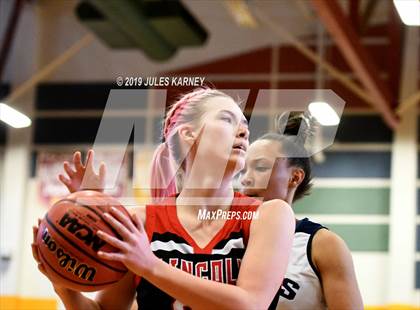 Thumbnail 2 in Calvary Chapel Christian vs Lincoln County (NIAA 2A Final) photogallery.