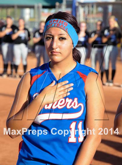 Thumbnail 3 in Valley Christian vs. San Manuel (AIA D4 Final) photogallery.
