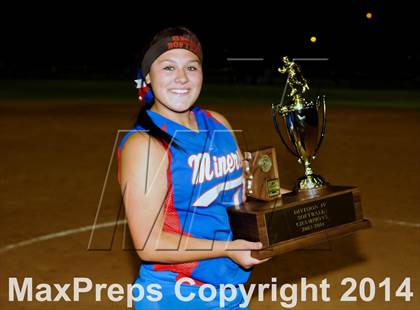 Thumbnail 2 in Valley Christian vs. San Manuel (AIA D4 Final) photogallery.