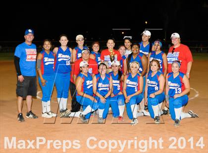 Thumbnail 2 in Valley Christian vs. San Manuel (AIA D4 Final) photogallery.