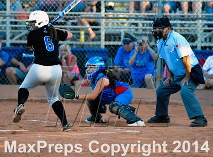 Thumbnail 3 in Valley Christian vs. San Manuel (AIA D4 Final) photogallery.