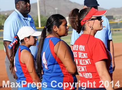 Thumbnail 2 in Valley Christian vs. San Manuel (AIA D4 Final) photogallery.