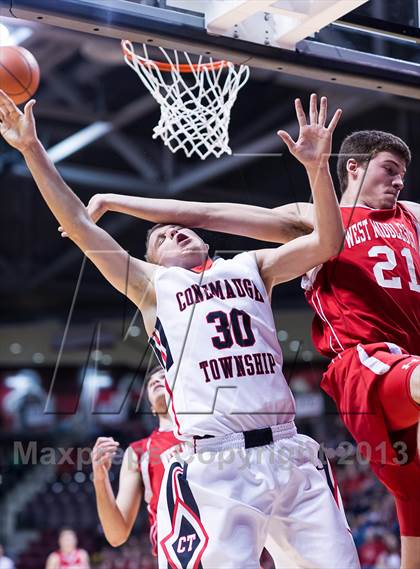 Thumbnail 2 in Conemaugh Township vs. West Middlesex (PIAA Class AA Quarterfinal) photogallery.