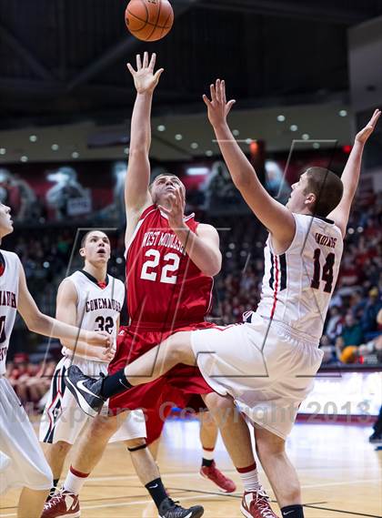 Thumbnail 2 in Conemaugh Township vs. West Middlesex (PIAA Class AA Quarterfinal) photogallery.